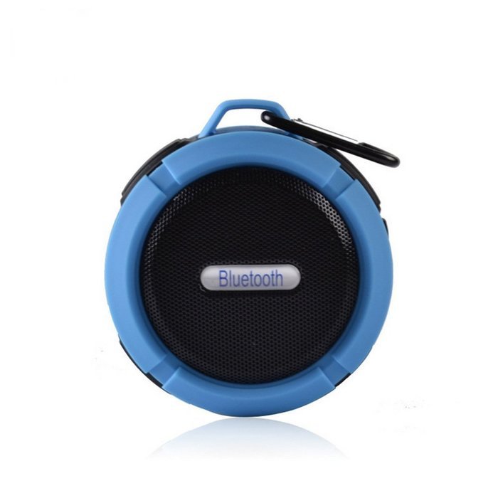 HanFu Portable Outdoor Waterproof and WirelessBluetooth 3.0 Speaker for Camping/Hiking/Backpacing/Cycling(Blue)