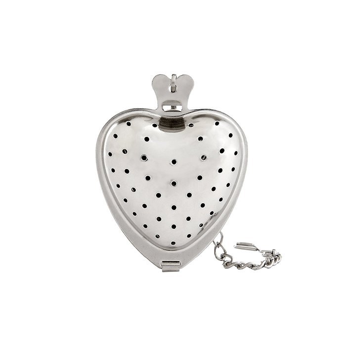 HIC Loose Leaf Tea Infuser with Caddy, House, 18/8 Stainless Steel, 1.5-Inch by 1.25-Inch N5