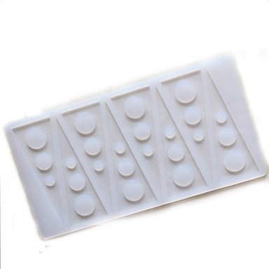 Y&XL&H Silicone Hollow Circle Triangle Chocolate Mold Cake Chocolate Plugin Mould Baking Accessories Cake Decorating N4