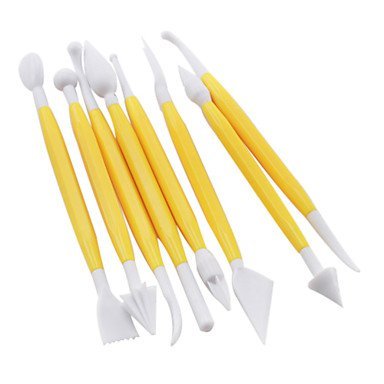 Sher DIY Cake Modeling Tools Kit (8 Pieces) N2