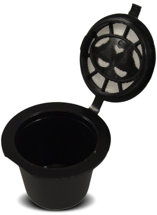 Reusable Nespresso compatible filter cups, fill with your favorite coffee, and use over and over N5