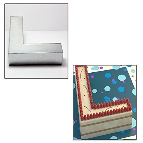 14" ALPHABET "L" BIRTHDAY WEDDING ANIVERSARY CAKE TIN N3