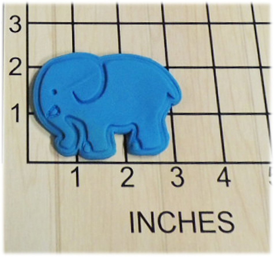Kids Elephant Fondant Cookie Cutter and Stamp #1365 N2