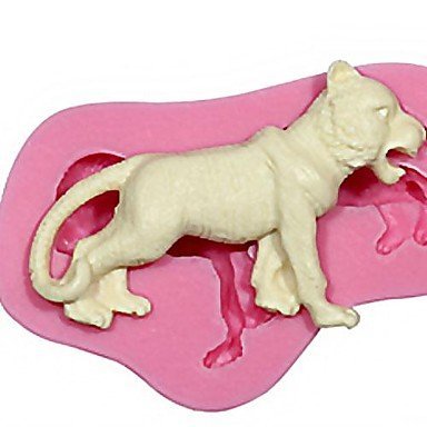 Y&XL&H 3D Animal Silicone Fondant Mold Cake Decorating Mould Silicone Cheetah Mold For Cake Chocolate Sugar Saop N2