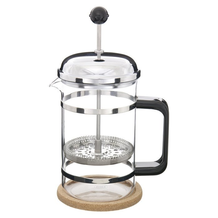 G&H Tea Services 4-Cup Tea Press North Bank, Chrome N4