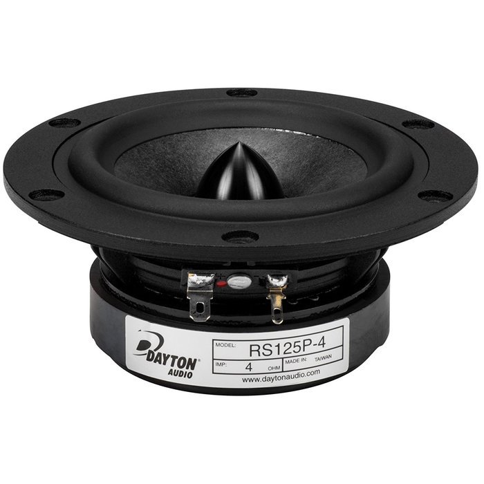 Dayton Audio RS125P-4 5" Reference Paper Woofer 4 Ohm N3