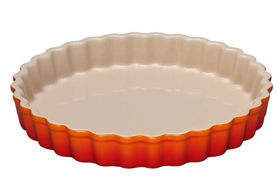 Tart Dish Size: 1.5 Qt. / 9", Color: Flame