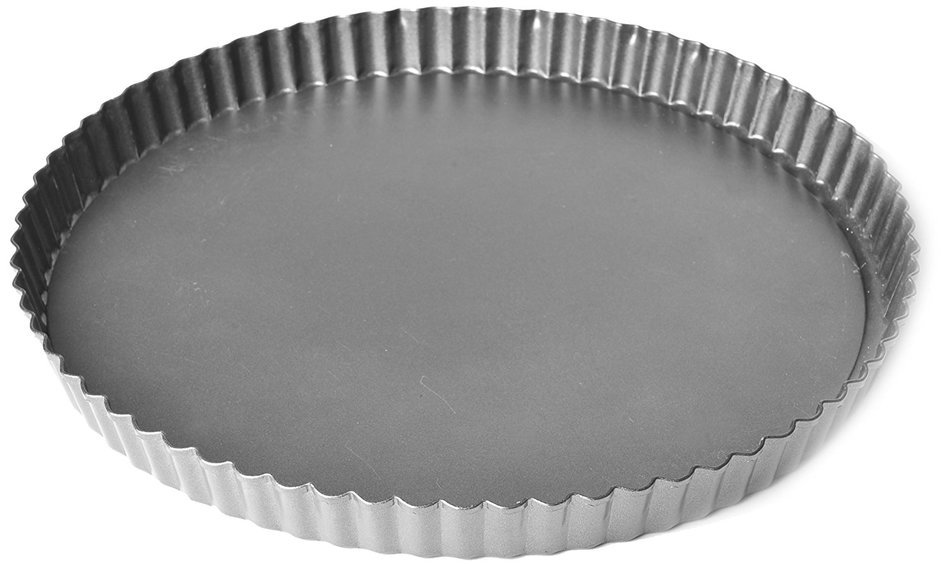 Chloe's Kitchen 203-163 12-Inch Round Quiche Removable Bottom