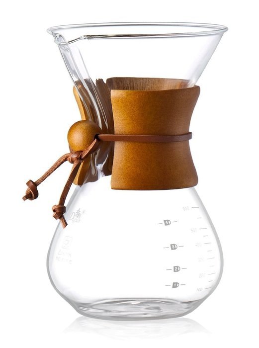 Diguo Glass Coffee Maker Classic Series Glass Coffeemaker (600ml/20oz/4 Cup)