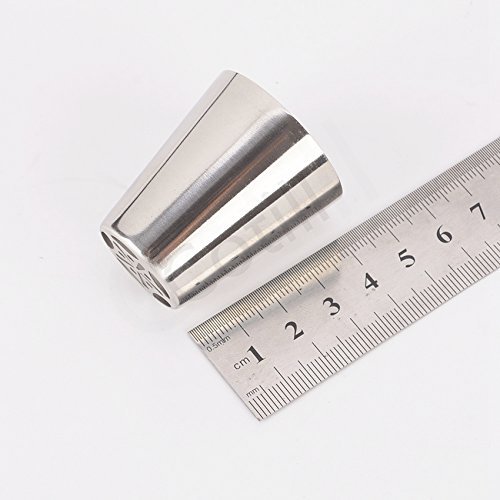 TecGeo(TM) 16PC/set Stainlees Steel Russian Tulip Icing Piping Nozzles Cake Decorating Tools Pastry Bag Fondant... N4