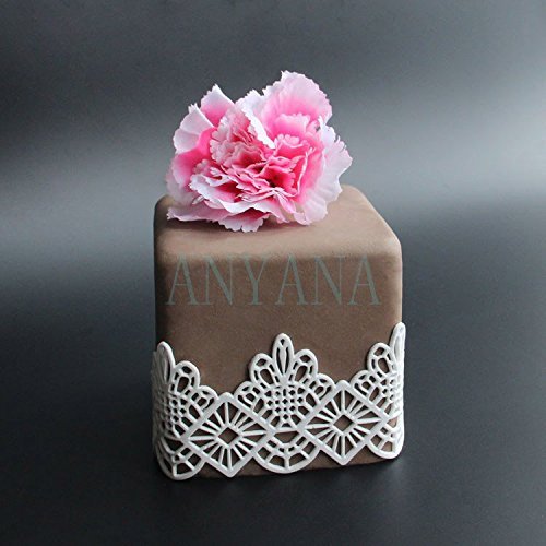 Anyana Silicone Lace Cake Decorating Tool Sugarcraft Mould Fondant Mat Mold B N2