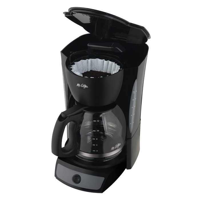 Mr. Coffee CG13 12-Cup Switch Coffeemaker, Black N3