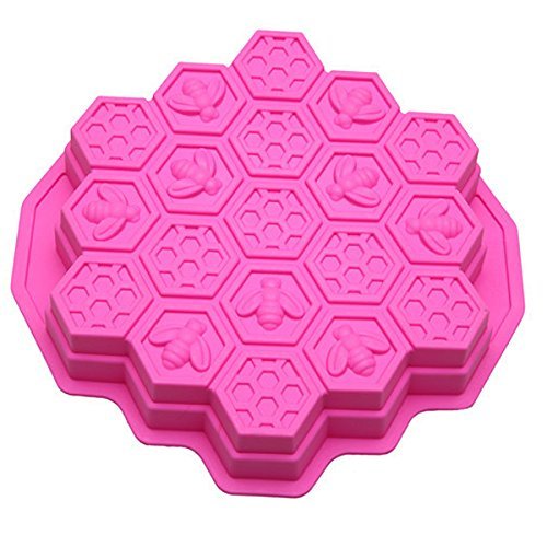 19 Cavities Silicone Honeycomb Cake Molds Mould Muffin Chocolate DIY Cake Mold N4