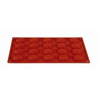 WIN-WARE Formaflex Silicone Non-Stick Mini-Madeleine Pastry Mould