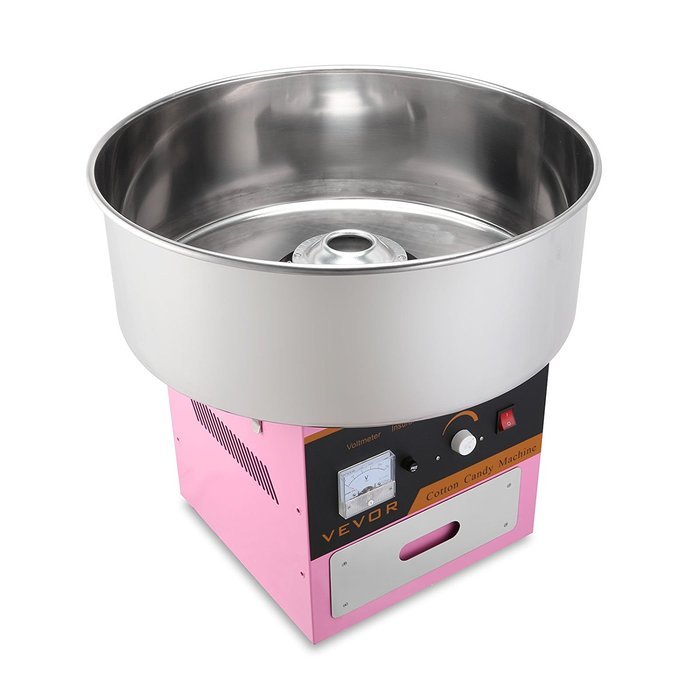 FoodKing Cotton Candy Machine Candy Floss Maker Electric Floss Maker Commercial Use 1030W for Wedding Party (Cotton... N19