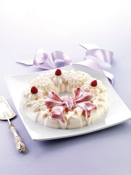 Silikomart Silicone Fancy and Function Bakeware Collection Cake Pan, Ornamental N6