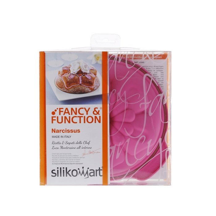 Silikomart Silicone Fancy and Function Bakeware Collection Cake Pan, Ornamental N9