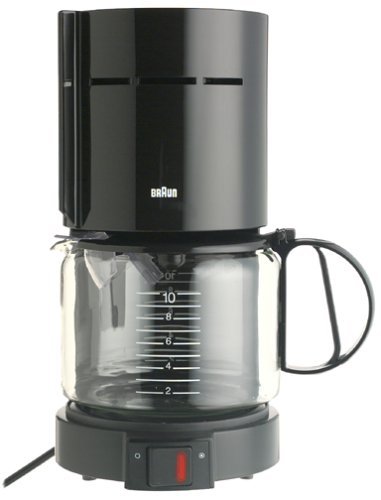 Braun KF400-WH Aromaster 10-Cup Coffeemaker, White