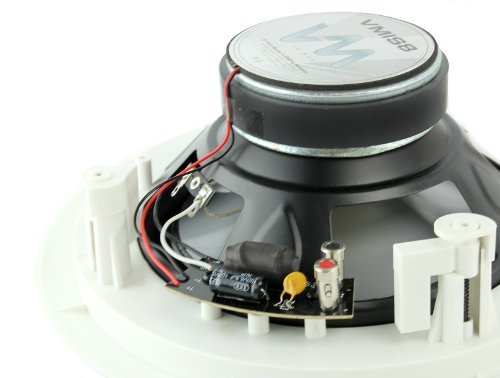 2) NEW VM AUDIO VMIS8 8" 350 Watt 2 Way In Ceiling/Wall Surround Home Speakers N7