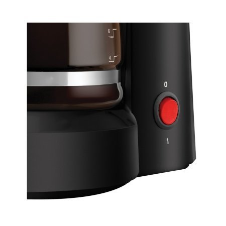 Black & Decker Black 5-cup Coffeemaker, Removable Filter Basket N2