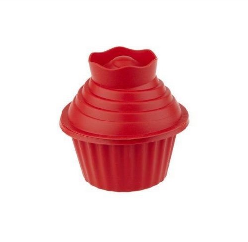 Autek 3pcs Silicone Jumbo Giant Big Top Birthday Cupcake Cup Cake Mould Bake Baking Maker(3DMold-79) N2