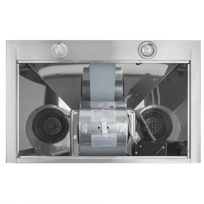 FIREBIRD 30" Stainless Steel Wall Mount 760CFM Powerful Kitchen Vent Cooking Fan Ductless Range Hood N3