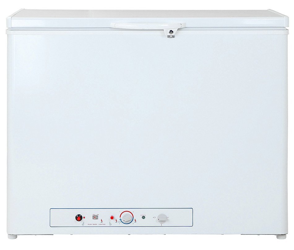 SMAD AC110V/LPG Absorption Chest Freezer 191L, White N7