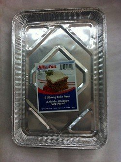 Jiffy Foil Oblong Cake Pan 2 Ct