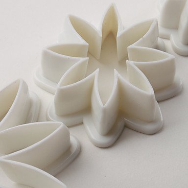 Y&XL&H DIY Daisy Pattern Cake and Cookies Cutter Mold (3 Pieces) N3