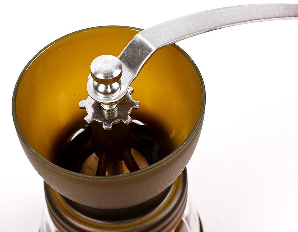 Manual Coffee Grinder, HOWADE Coffee Maker With Ceramic Burr Grinder For Espresso - Roasted Coffee Bean Grinder... N20