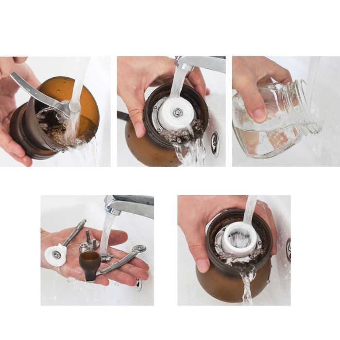 Manual Coffee Grinder, HOWADE Coffee Maker With Ceramic Burr Grinder For Espresso - Roasted Coffee Bean Grinder... N22