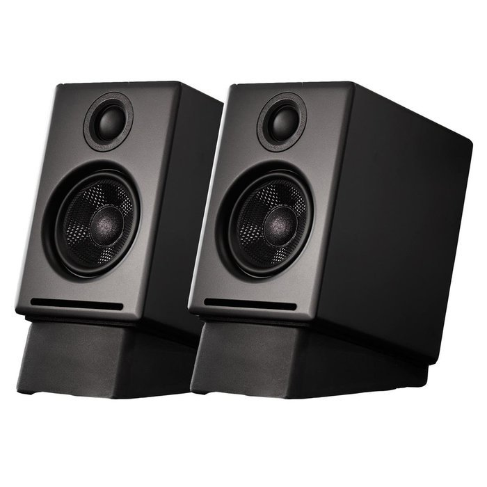 Audioengine A2+ Premium Powered Desktop Speakers With Stands - Pair (Black)