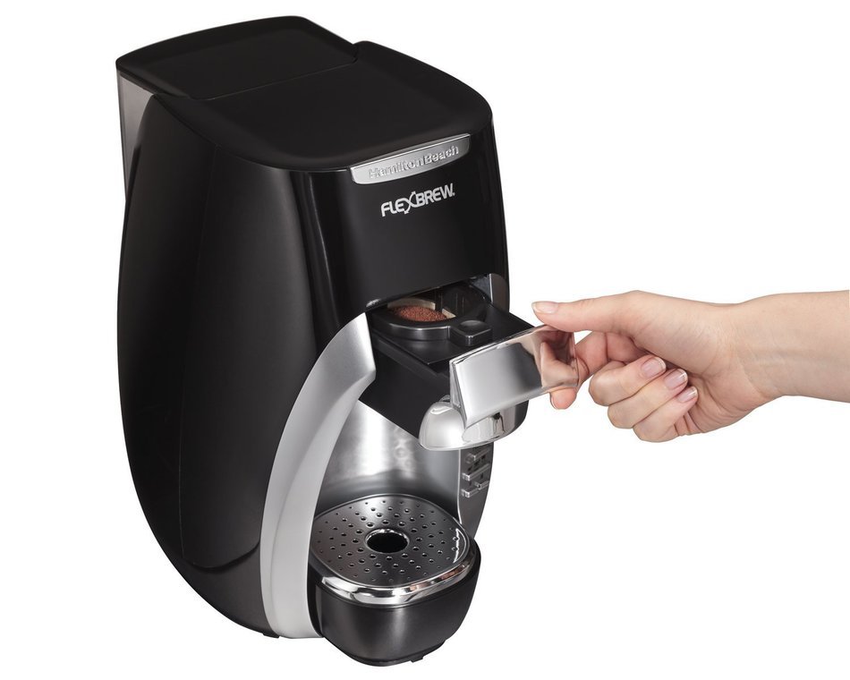 Hamilton Beach FlexBrew Coffeemaker with YouCopia CoffeeStack 40K-Cup Organizer N7