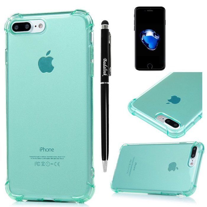 iPhone 7 Plus Case (5.5 inch) - Clear Transparent Air Cushion Full Edge Drop Protection Shock-absorption Slim... N34