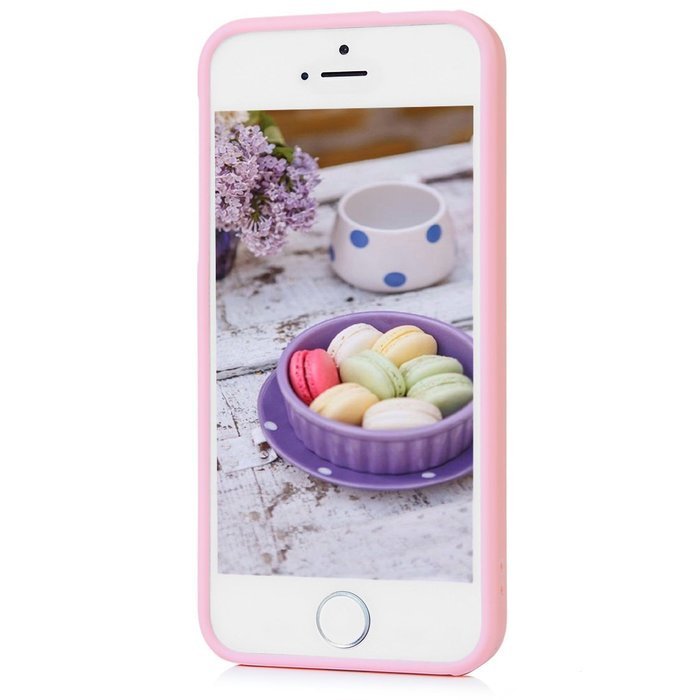 iPhone SE Case,iPhone 5S Case,iPhone 5 Case - Cute Black Feather Love Hearts Series Shockproof Flexible Soft TPU... N10