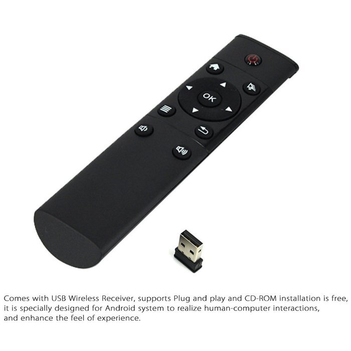 Andoer FM4 Magic 2.4G Wireless Remote Controller for Android TV Box Smart TV TV-Dongle PC Projector N4