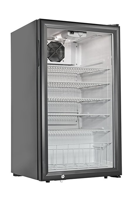 Grindmaster Cecilware CTR3.75 Countertop Refrigerator 5 Shelves, 3.8 Cubic Feet, Black
