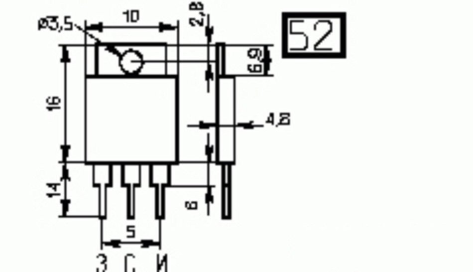 Transistors silicon KP704A analogue BUZ32 USSR 2 pcs N2