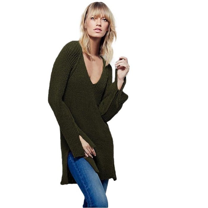 Pullover Sweater,Morecome Women Long Sleeve Pullover Loose Sweater Jumper Tops N12