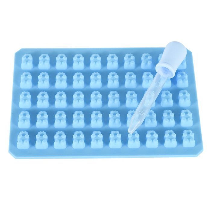 Bear Gummy Mold, Newcomdigi Bear Gummy Mold 100% LFGB Silicone, No Plastic Fillers, BPA, or Chemical Coatings... N5