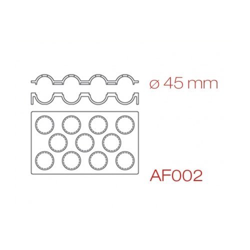 Pavoni Sphere Silicone Mold - AF003 - &Oslash;35mm - AF003 N4