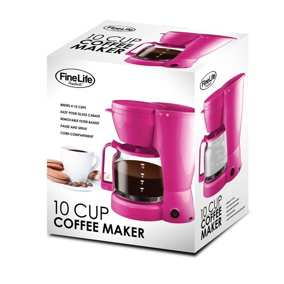 Fuchsia Coffee Maker