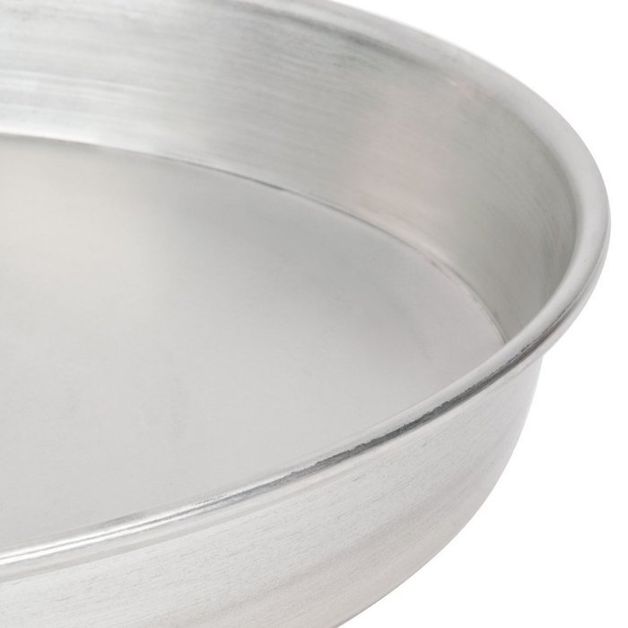 American Metalcraft T901415 14" x 1 1/2" Tin-Plated Steel Pizza Pan