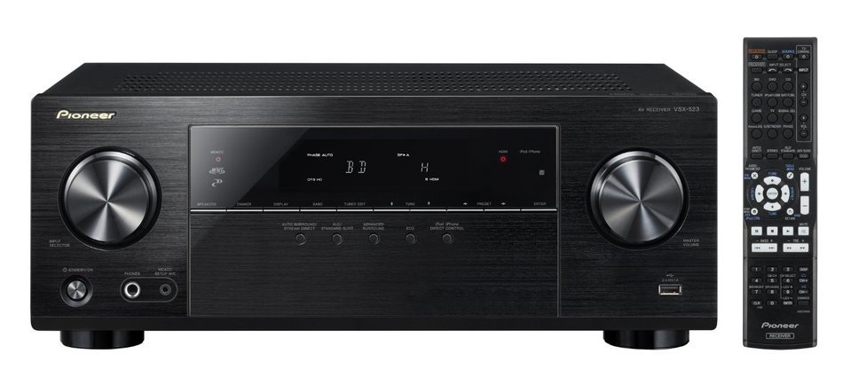 Pioneer VSX-523 5.1-Channel A/V Receiver (Black) N3