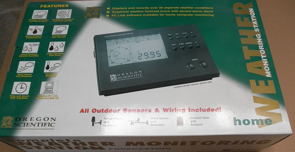 Oregon Scientific Complete Home Weather Monitoring Station w/ Forecasting - WM-910 N3