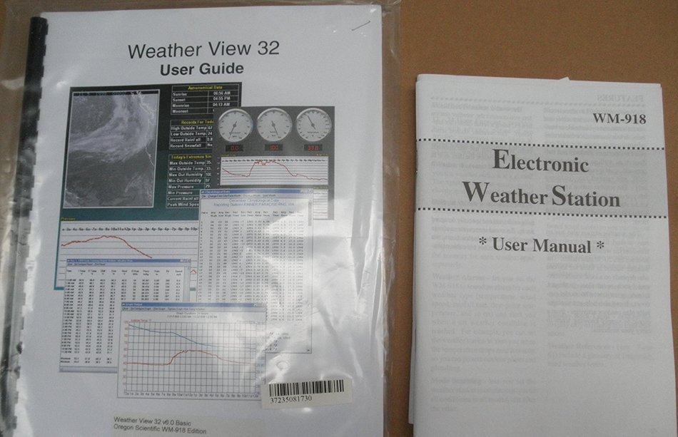 Oregon Scientific Complete Home Weather Monitoring Station w/ Forecasting - WM-910 N5