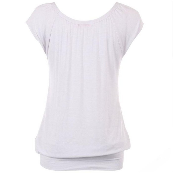 Banggood 2015 Fashion Style Slim t shirt Women Tops & Tees Casual Solid T-shirt
