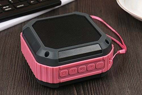SNEED-Waterproof Bluetooth Speaker Portable Mini Bluetooth Speaker Sports & Outdoors , pink