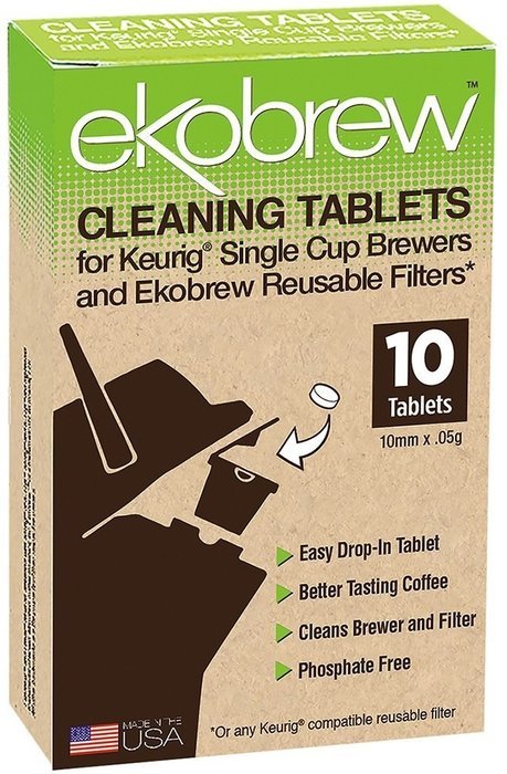 EKO BRANDS LLC CLEANING TABLET FOR BREWER, 10 TB N2