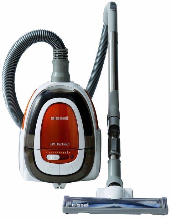 Bissell 1154 Canister Vacuum, Hard Floor Expert, Bagless (Complete Set) w/ Bonus: Premium Microfiber Cleaner Bundle N5